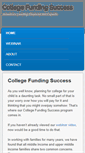 Mobile Screenshot of collegefundingsuccess.com